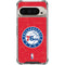 NBA Philadelphia 76ers Distressed Google Pixel 9/9 Pro Clear Case
